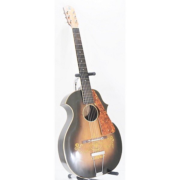 Used Vintage 1930s Kay Kraft Venecian Honey Burst Acoustic Guitar