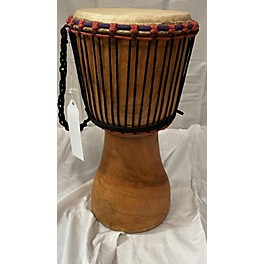 Used In Store Used Used HANDMADE IN GHANA DJEMBE 8IN Djembe