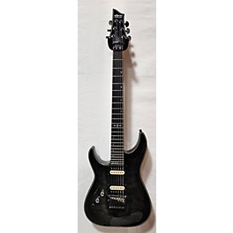 Used Landscape Audio Used 2014 Schecter Guitar Research Hellraiser C1 Hybrid FR LEFT HANDED TRANSBLACK Electric Guitar