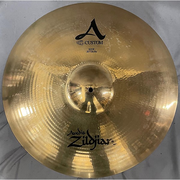 Used Zildjian 20in A Custom Ride Cymbal