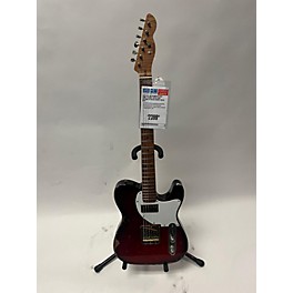 Used Lsl Instruments Used LsL Instruments BAD BONE 1 Candy Apple Red SPARKLE W BLACK BURST Solid Body Electric Guitar