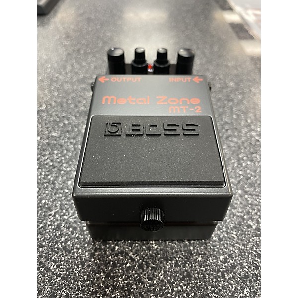 Used BOSS MT2 Metal Zone Distortion Effect Pedal