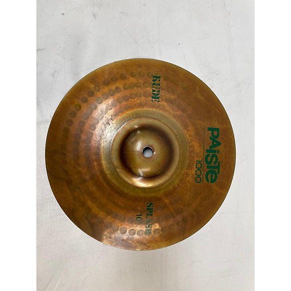 Used Paiste 10in 1000 Rude Cymbal