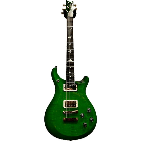 Used PRS Used 2021 PRS McCarty 594 Translucent Green Solid Body Electric Guitar