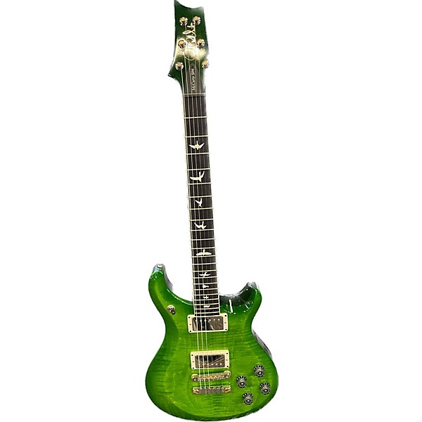 Used PRS Used 2021 PRS McCarty 594 Translucent Green Solid Body Electric Guitar