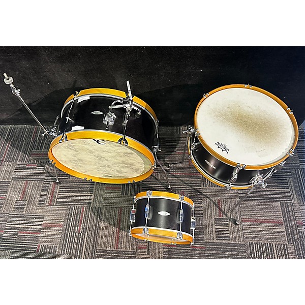 Used C&C Drum Company Super Flyer 3 Piece Set Drum Kit
