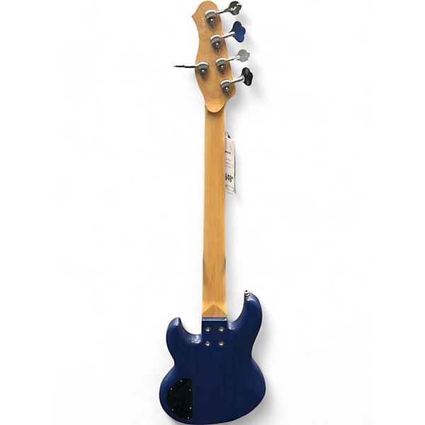Used Alien Audio constellation 5 string Blue Electric Bass Guitar