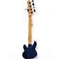 Used Alien Audio constellation 5 string Blue Electric Bass Guitar