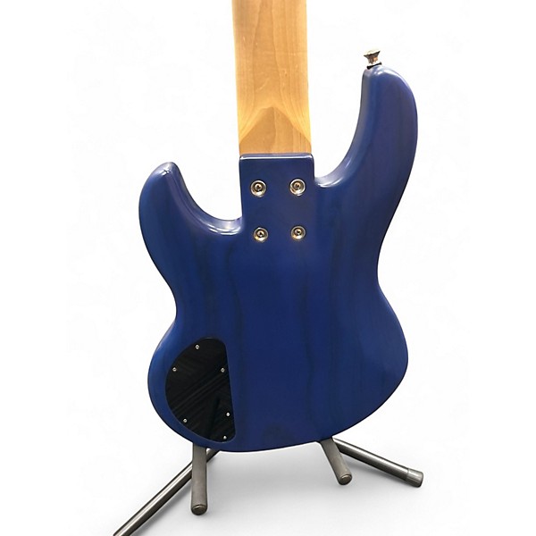 Used Alien Audio constellation 5 string Blue Electric Bass Guitar