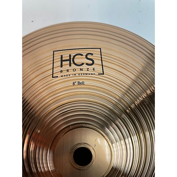 Used MEINL 8in HCS BELL Cymbal