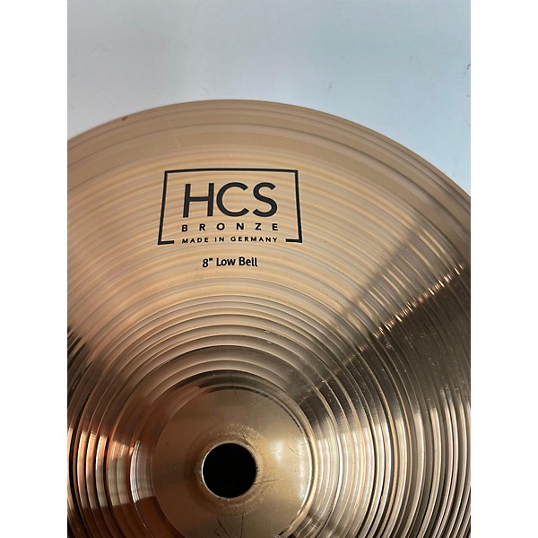 Used MEINL 8in HCS LOW BELL Cymbal