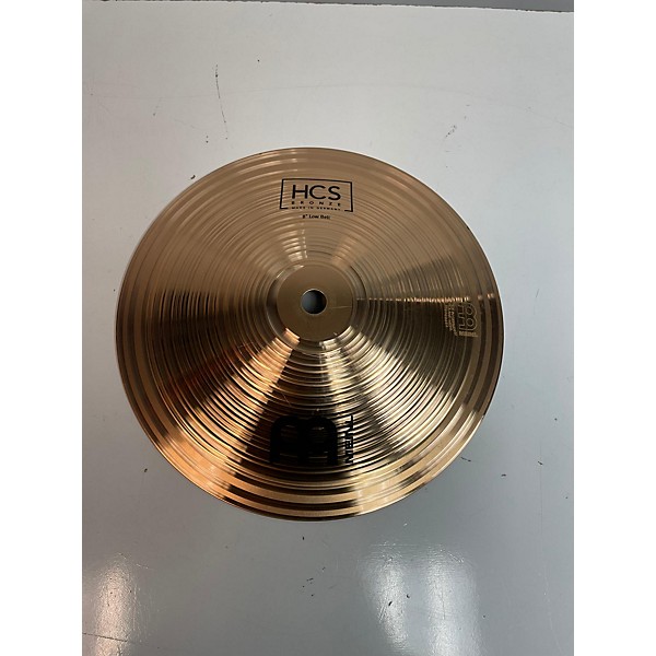 Used MEINL 8in HCS LOW BELL Cymbal