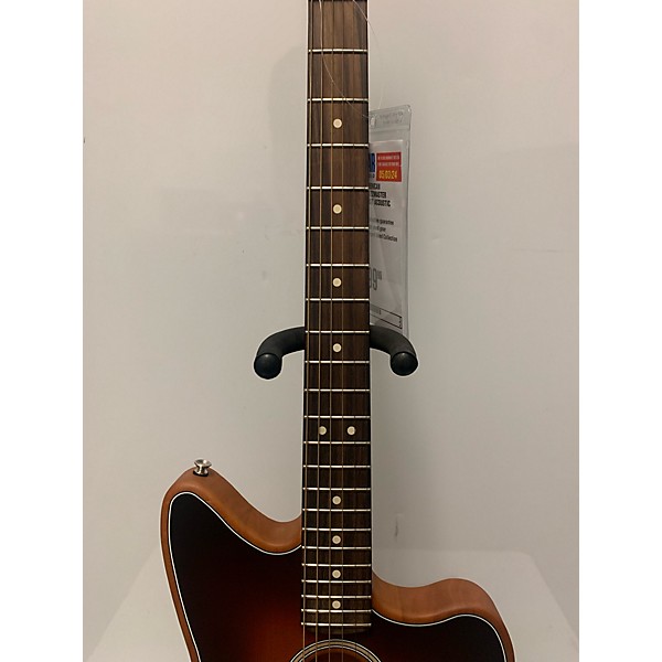 Used Fender American Acoustasonic Jazzmaster Acoustic Guitar
