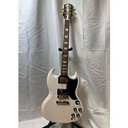 Used Epiphone Used Epiphone 1961 LES PAUL SG STD OUTFIT Alpine White Solid Body Electric Guitar