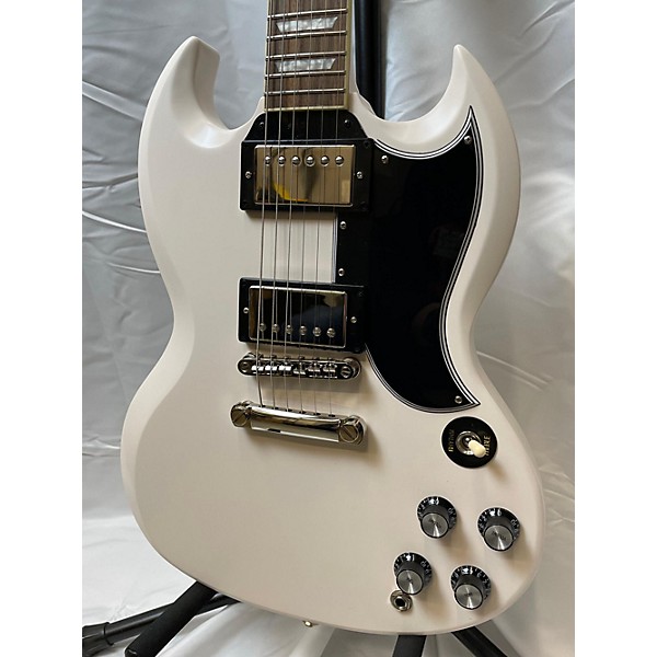 Used Epiphone Used Epiphone 1961 LES PAUL SG STD OUTFIT Alpine White Solid Body Electric Guitar