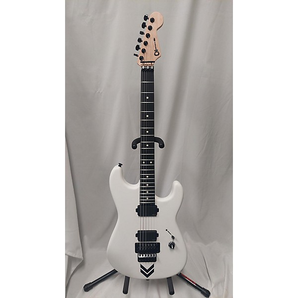 Used Charvel Used Charvel JIM ROOT SIGNATURE PRO MOD SUPER STRAT WHITE SATIN Solid Body Electric Guitar