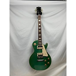 Used Gibson Used 2020 Gibson CUSTOM SHOP LES PAUL STANDARD F Turquoise Stain Solid Body Electric Guitar