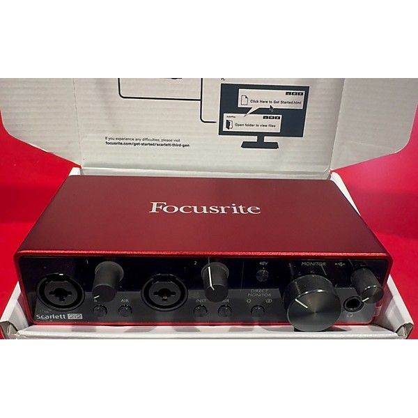 Used Focusrite Scarlett 2i2 Gen 3 Audio Interface