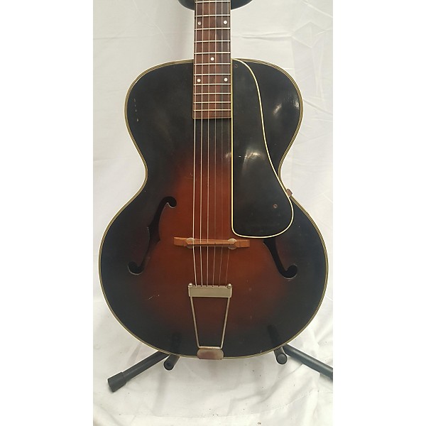 Used Vintage 1940s MARVEL ARCHTOP 2 Color Sunburst Acoustic Guitar 2