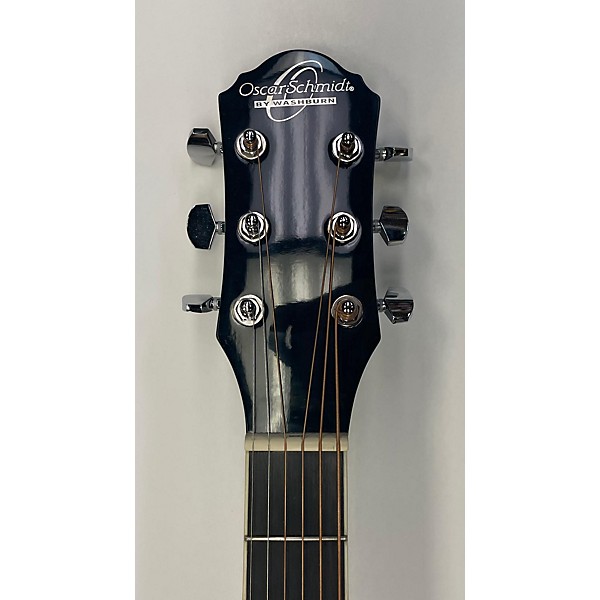 Used Oscar Schmidt OG10CETFBLLH Acoustic Electric Guitar