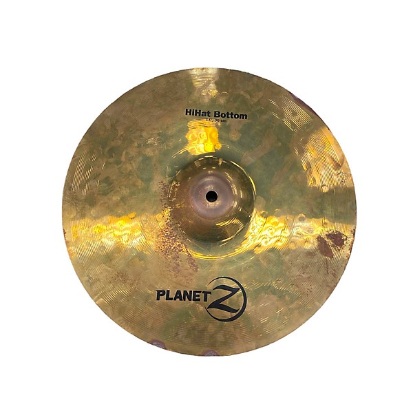 Used Zildjian 14in Planet Z Hi Hat Pair Cymbal