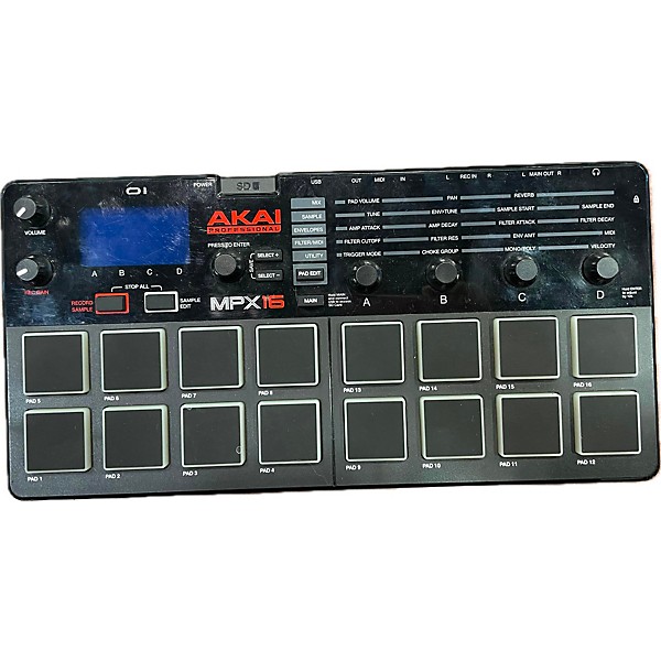 Used Akai Professional Mpx16 MIDI Controller
