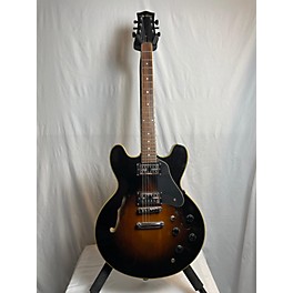 Used In Store Used Used Jay Turser Semi Hollow Double Cut 2 Tone Sunburst Hollow Body Electric Guitar