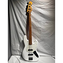 Used Fender Used Fender Player Jazz Bass White Electric Bass Guitar