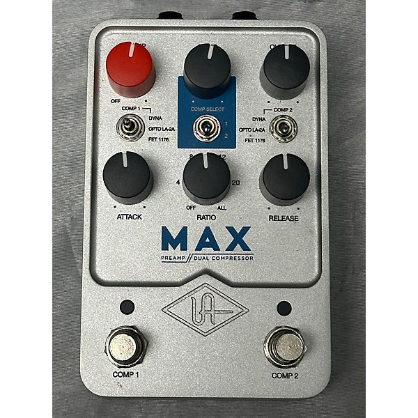 Used Universal Audio Max Preamp & Dual Compressor Effect Pedal