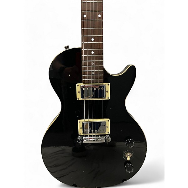 Used Epoch Single Cut Black Solid Body Electric Guitar