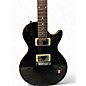 Used Epoch Single Cut Black Solid Body Electric Guitar