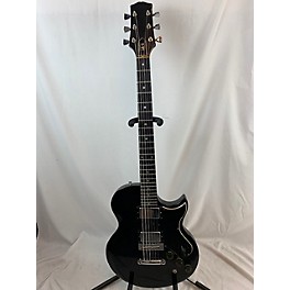 Vintage Fender Vintage 1974 Gibson L6-s Refinished Black Solid Body Electric Guitar