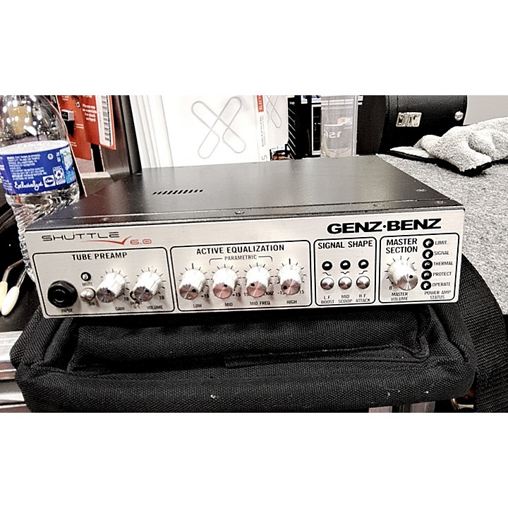 Used Genz Benz 2010s Shuttle 6.0 600W Bass Amp Head | Guitar Center