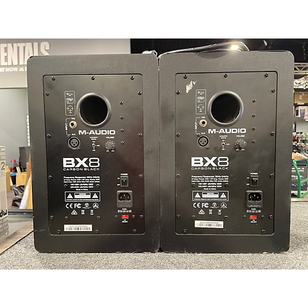 Used M-Audio BX8 D2 Pair Powered Monitor