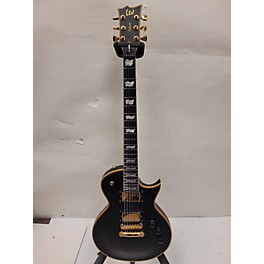 Used ESP Used ESP LTD EC1000 Deluxe Satin Black Solid Body Electric Guitar