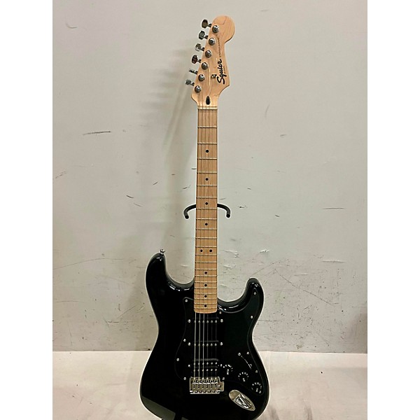 Used Squier Sonic Stratocaster Solid Body Electric Guitar Black