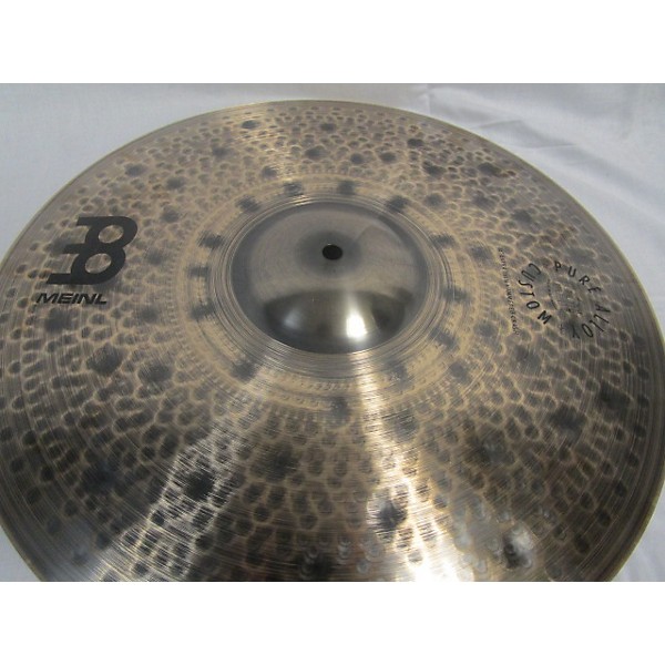 Used MEINL 18in Pure Alloy Custom 18 In Extra Thin Hammered Crash Cymbal