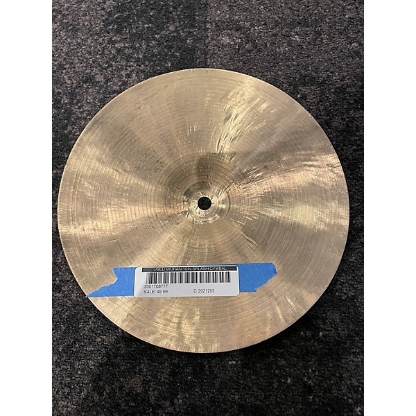 Used Wuhan 10in SPLASH Cymbal