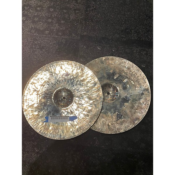 Used Used DOMAIN BRILLIANT 14in HI HATS (PAIR) Cymbal