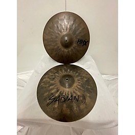 Used SABIAN Used SABIAN 13in HHX Fierce Hats Cymbal