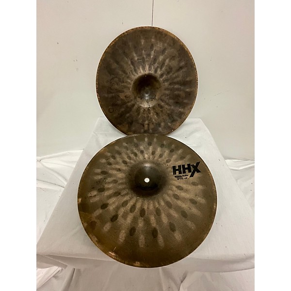 Used SABIAN Used SABIAN 13in HHX Fierce Hats Cymbal