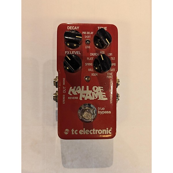 Used TC Electronic Hall Of Fame Reverb Effect Pedal