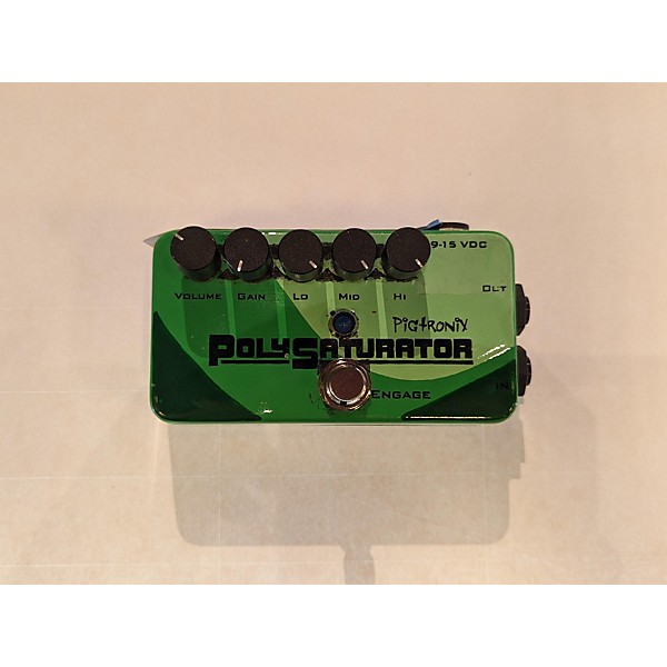 Used Pigtronix Polysaturator Overdrive Effect Pedal