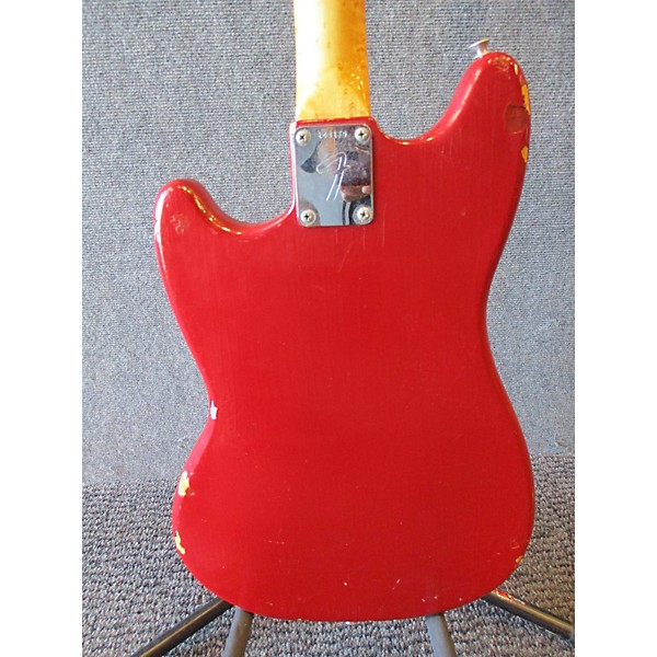 Vintage Fender Vintage 1966 Fender Musicmaster Dakota Red Solid Body Electric Guitar