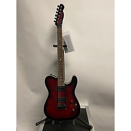 Used Fender Used Fender Special Edition Custom Telecaster FMT HH Dark Cherry Burst Solid Body Electric Guitar