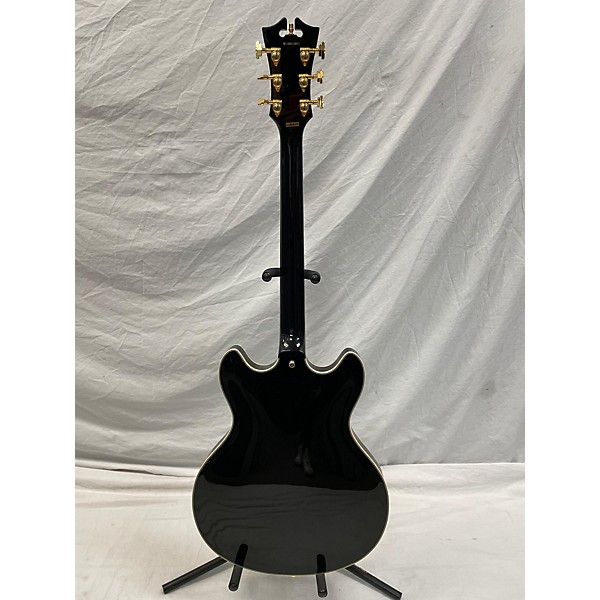 Used D'Angelico Used D'Angelico EX DCTP Black Hollow Body Electric Guitar