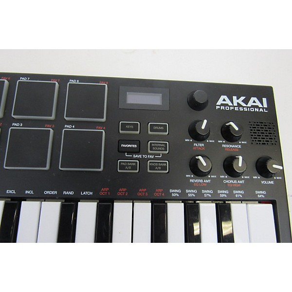 Used Akai Professional MPK MINI PLAY MIDI Controller