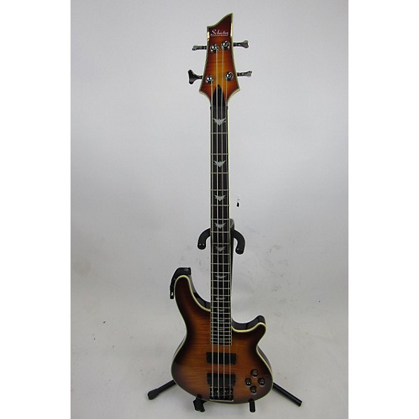 Used Schecter Guitar Research Omen Extreme 4 String Electric Bass Guitar