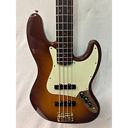 Used Fender Used Fender 75th Anniversary Commemorative American Jazz Bass Brown Electric Bass Guitar