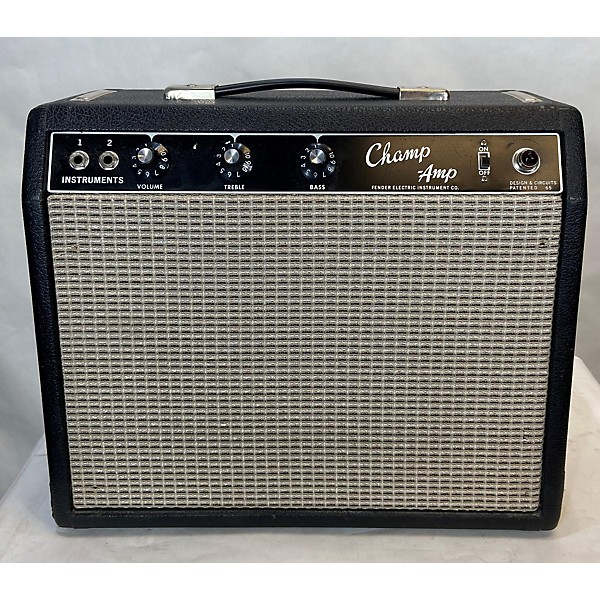 Used Fender 1965 Champ Tube Guitar Combo Amp